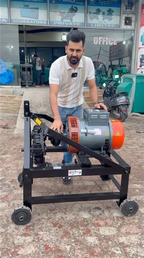 30kva Kirloskar Alternator | PTO Generator | Tractor Generator Chadha Generators #shorts #kirloskar