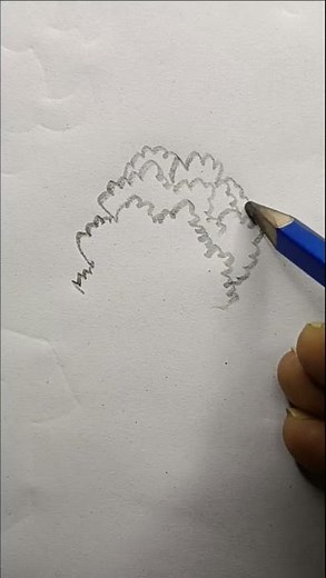 How to draw a bush #drawing #artinstruction #drawingtutorials #art #beginnerarttips