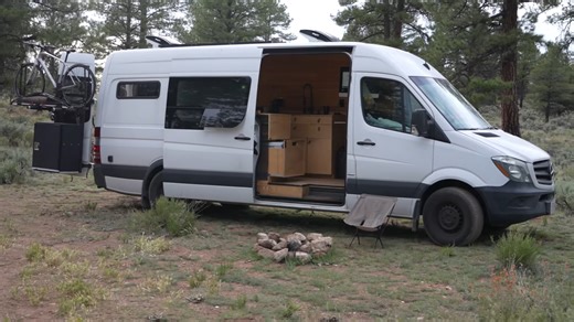 This Camper Van Boasts a Spacious Design and a Workstation, It's a Remote Worker's Dream