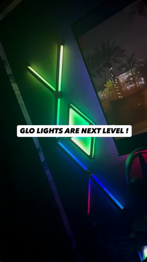 Tube Station Gaming on Instagram: "Transform your room into an aesthetic masterpiece with the latest Glo RGB wall panels by Beaming Lights! 💡✨ Modern RGB lighting elevates any gaming or living room setup — get ready for vibrant colors and stunning ambience. Upgrade your home decor and create content-worthy vibes today! . . Thank you @beaminglights.in for setting me up with this 🤩✌️ . . . . #RoomSetup #RGBSetup #WallPanelLights #HomeDecor #GamingSetup #AestheticRoom #RGBLighting #InteriorDesign