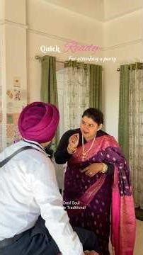 🩷#ootd #traditional #saree #couple #grwm #funny #life #shortsyoutube #youtubeshorts #shorts #love