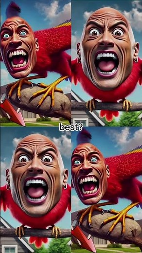 Red bird meme Animated #shorts #memes #chatgptart #aiart