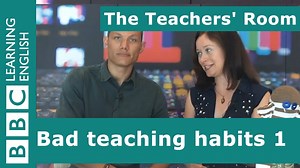 No #teacher is perfect and all teachers have bad habits. Being a good teacher means reflecting on these and trying to reduce them as much as possible. So avoid... Too much TTT Echoing Not admitting a mistake For more, visit our website: http://bbc.in/2uUOA59 | BBC Learning English