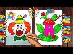 رسم للاطفال سهل خطوة بخطوة | رسم و تلوين للاطفال