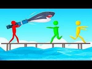 Using The SHARK GUN Against My FRIENDS! (Super Smash)