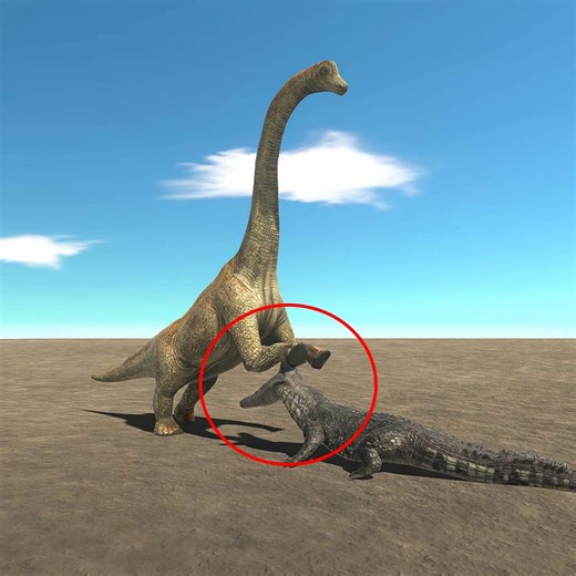 Brachiosaurus vs Every Unit - Animal Revolt Battle Simulator | RP. Gaming