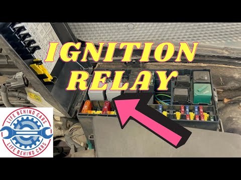 Ford Focus 2002 Petrol Ignition Relay Location