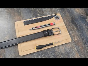 How to Shorten a Leather Belt at Home - Step by Step Guide
