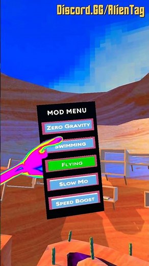 Flying Mod In Gorilla Tag (Alien Tag)