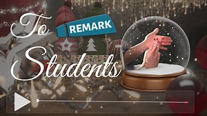 A message for our BSL students — Remark!