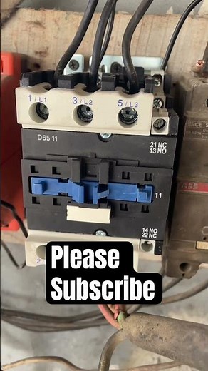 Contactor wiring