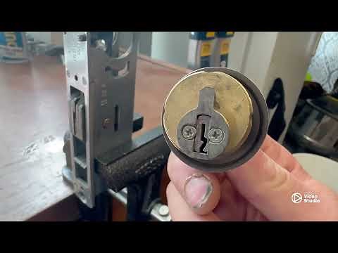 Mortise Cylinder Removal and Installation