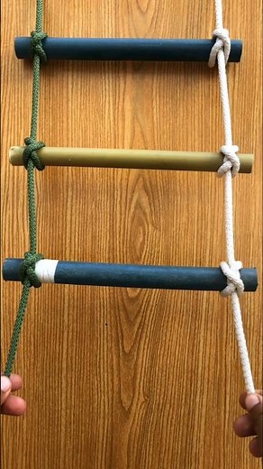 Simple & Strong Rope Ladder Knot Tutorial#diy #youtube 💯
