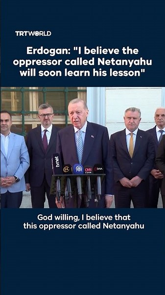 Turkish President Erdogan calls for solidarity with Gaza during Eid remarks