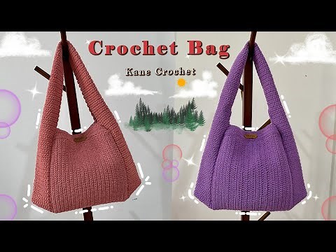 CROCHET BAG ✨ Easy Crochet Bag Tutorial for Beginners 🧶 Shoulder Bag