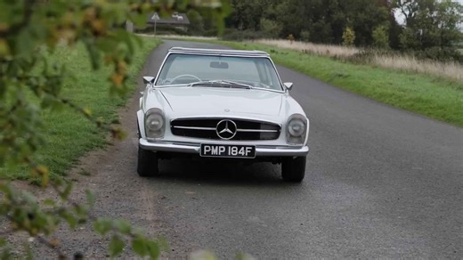 Why was the 1967 Mercedes 250SL Pagoda so expensive?
