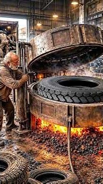 Title: 🤯 From Worn-Out Tire to Like-New! | Amazing Tire Retreading Process