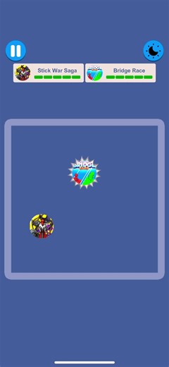 Stick War Saga 🆚 Bridge Race #stickwarlegacy #mrskullkr #gaming #bridgerace #shorts