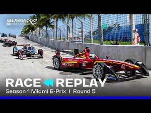 Season 1 Miami E-Prix Full Race Replay | Formula E