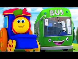 Bob den Zug | Räder auf dem Bus | Bus Lied auf Deutsch | Wheels On The Bus