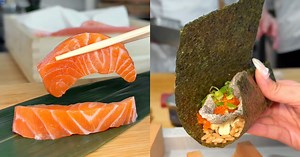 New sushi bar opens at Funan with handrolls from S$3