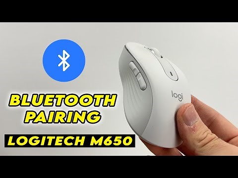 How to Pair the Logitech M650 Using Bluetooth