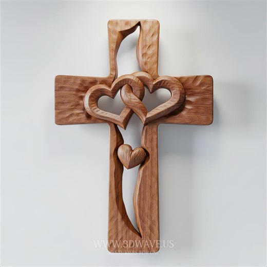 Christian CNC Relief | 3D Cross Bas Relief & Faith Wall Art | STL File Download - Etsy Canada