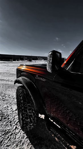 Stunning Black to Red Vehicle Wrap Transition