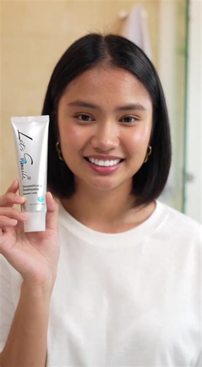 Brightest Smile with Let's Smile Toothpaste