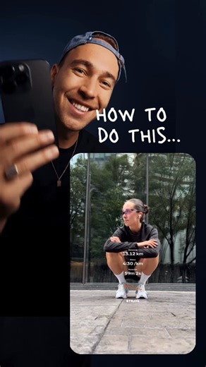 Steven Wommack on Instagram: "Here is how to create another creative but super simple strava edit for your next running reel like @paolalarragoiti ✨🎥 all you need is your phone 😍 hope you like this tutorial! 🫶🏼 enjoy creating!!"