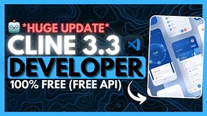 Cline v3.3 Update : Free Autonomous AI Coding Assistant