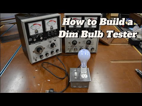 How to Make a Dim Bulb Tester (DBT) for Vintage Audio Repair | DIY Stereo Repair Guide