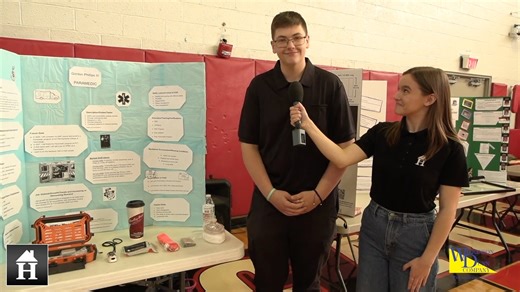 Students at Canton Area Jr./Sr. High School explored a variety of exciting careers and future opportunities last Tuesday, October 28th at a Northern Tier Regional Planning and Development Commission sponsored Career Fair. Business professionals, as well as students in Mrs. Stacey Segur’s class, gave presentations to students in 7th through 12th grade. 16 local businesses, post secondary schools, military, unions, and agency’s were represented. Student presenters chose a career of interest to sha