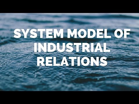 DUNLOP'S SYSTEM APPROACH OF INDUSTRIAL RELATIONS - EXCITING GIVE AWAY ANNOUCEMENT!!!!!!!!