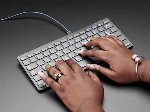 Official Raspberry Pi Keyboard - Black and Gray