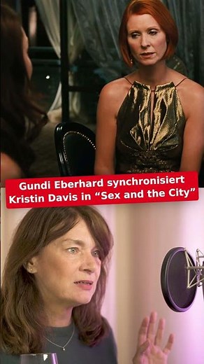 Gundi Eberhard dubs Charlotte York in "Sex and the City"