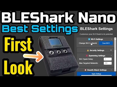FIRST LOOKS! BLEShark Nano: In-Depth Look at UI, Advanced Settings, and Pro Tips!