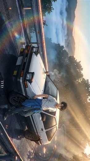 Initial D: Takumi's AE86 at Dawn - AI Anime Wallpaper - Nano Banana Pro + Seedance 2.0 Fast