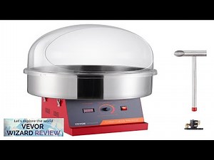 VEVOR Electric Cotton Candy Machine 1000W Candy Floss Maker Commercial Cotton Candy Review