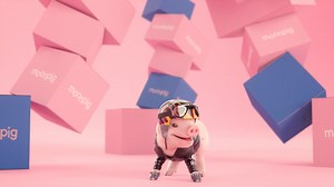 Moonpig brings back its cute piglet mascots for latest campaign