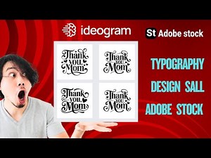 Typography Design Sale on Adobe Stock | Sell Your Fonts & Lettering 🚀