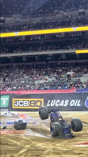 HUGE CRASH! Jester Monster Truck crash in St Louis Monster Jam!