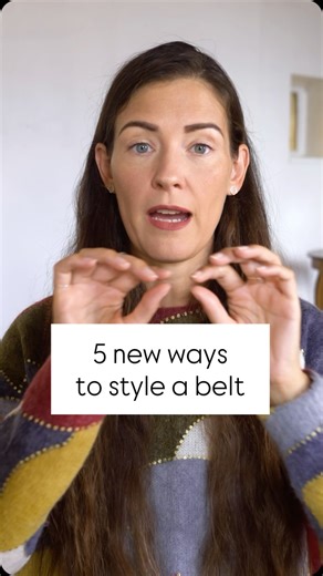 This fashion season is great if you enjoy wearing & styling belts. Belts help: (1) structure the silhouette and (2) create shape. Here are 4 belted outfits that aren’t what you’ve seen so far. DM me the word ‘324’ and I’ll send you the full video where I review all the key trends of this season 😘 | Justine Leconte