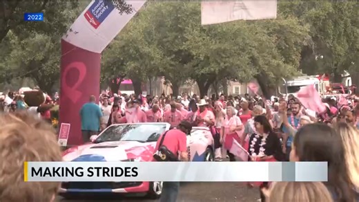 American Cancer Society gets ready for its Making Strides walk