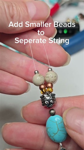 Beading Tip - Using Large beads on a double strand bracelet- #jewelrydesigner #beadwork