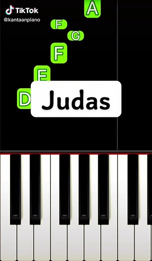 Judasの弾き方ガイド - 初心者向けピアノチュートリアル