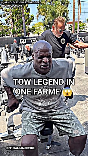 ARNOLD X RONNE COLEMAN NOW' 🤯 FATHER OF BODYBUILDING 👑 KING OF BODYBUILDING #arnoldschwarzenegger