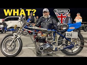 NITRO TRIUMPH Stuns Harley-Davidson Racer!