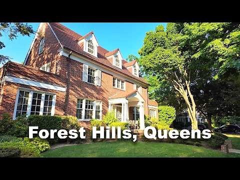 Forest Hills Queens Walking Tour June 2024 : New York City's Best Neighborhood in Queens 4K NYC Walk