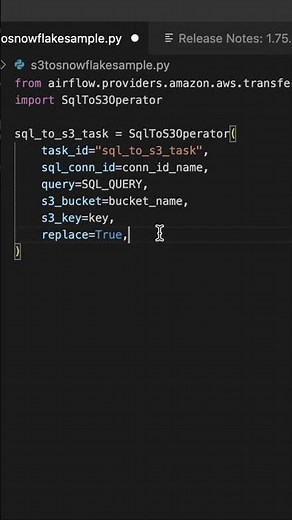 How to save SQL query results in an S3 bucket in one step using Airflow!